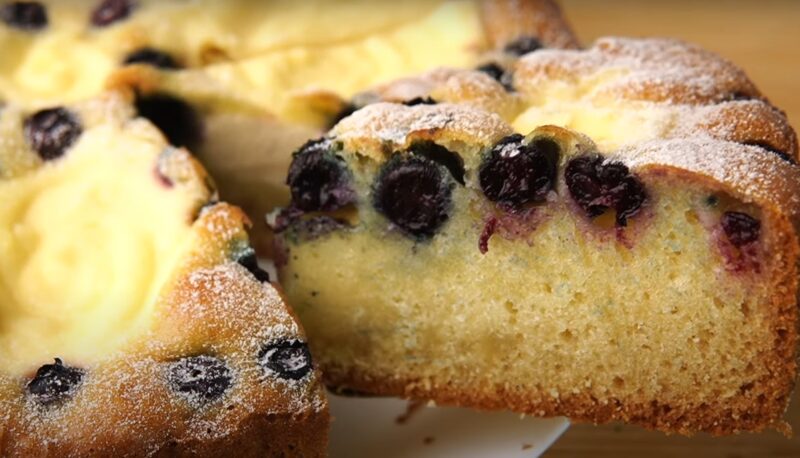 Простой торт всего за несколько минут. Яркий, сочный и ароматный: вкусно, по-домашнему