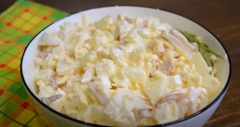 Молниеносно улетает со стола. Сытный и вкусный салат: на праздник готовим только его