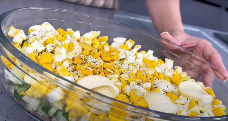 Мой "ходовой" салат за 5 минут: выручает всегда. Вкусный и сочный
