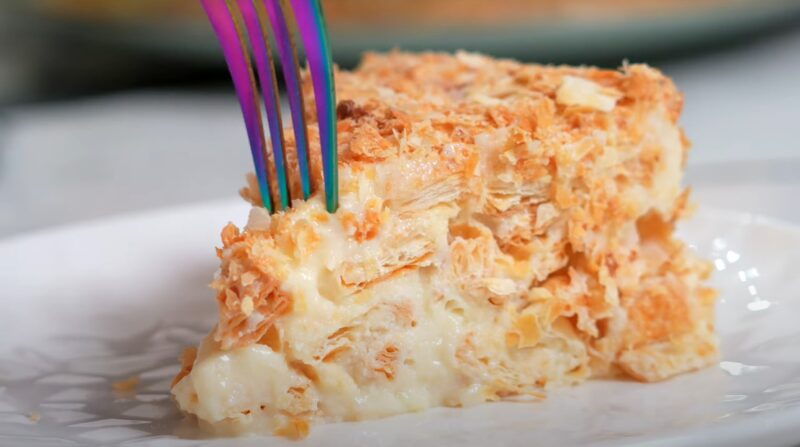 Отменный торт "Наполеон" без готовки коржей. Очень вкусно и просто