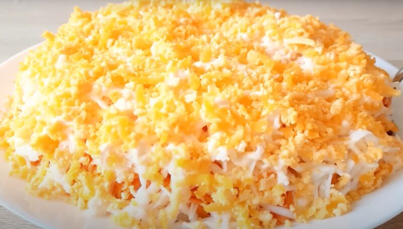 Салат с курицей на 8 марта. Вкусное кулинарное чудо