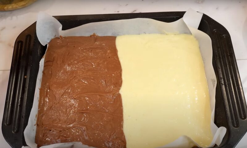 Нежный, как торт: вкусный пирог "День и Ночь". Всё смешала и в духовку