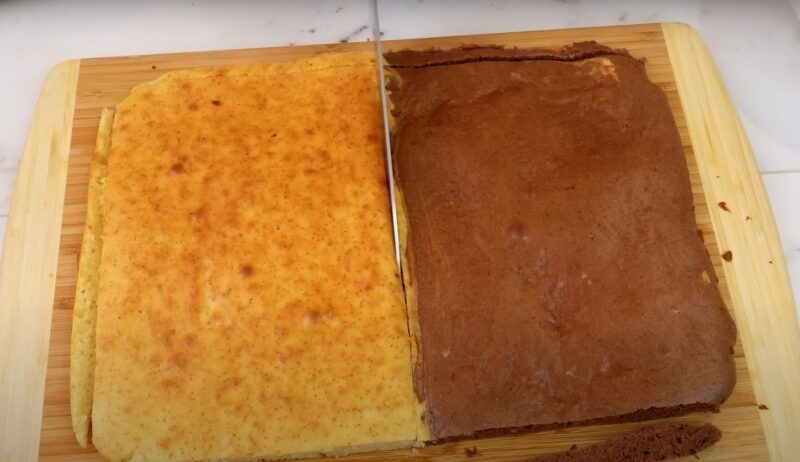 Нежный, как торт: вкусный пирог "День и Ночь". Всё смешала и в духовку