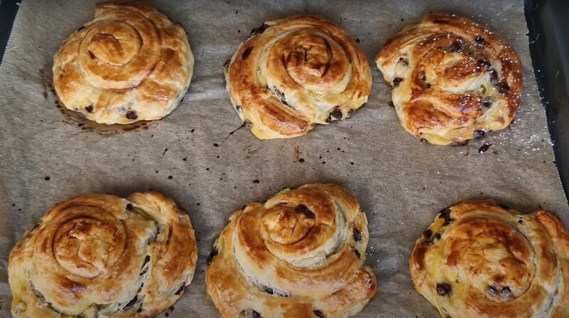 Тают во рту, мягкие и очень вкусные. Булочки-улитки для чаепития