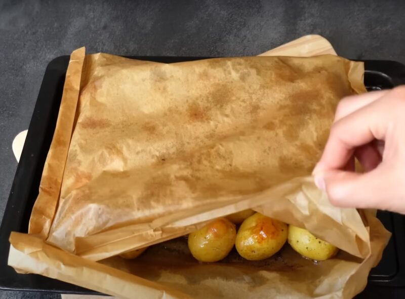 Всё лето готовлю к шашлыкам. Золотистый картофель: гости говорят, что это чудо-рецепт