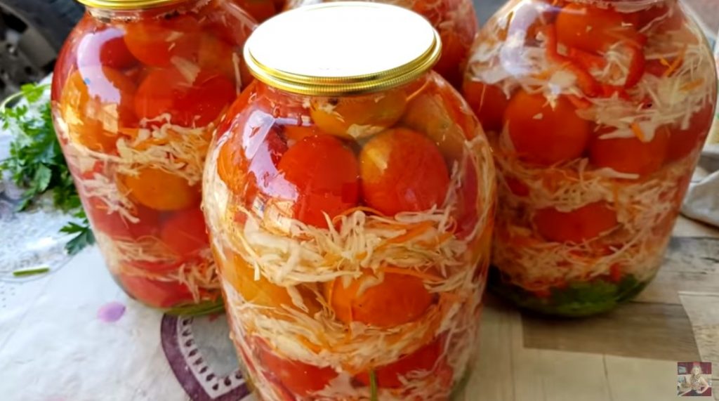 Бабушкины помидорки! Невероятно вкусный рецепт помидор на зиму