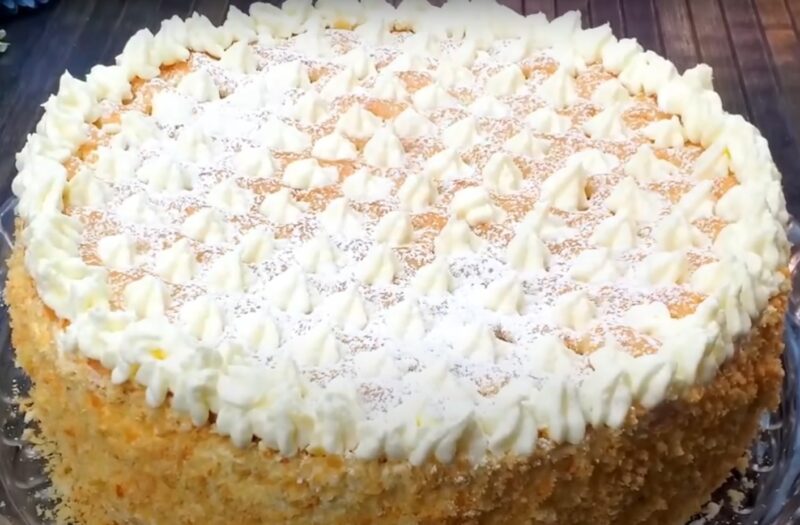 Не "Медовик" и не "Наполеон": торт, который удивит вас с первого кусочка. Оригинальный десерт без пропитки