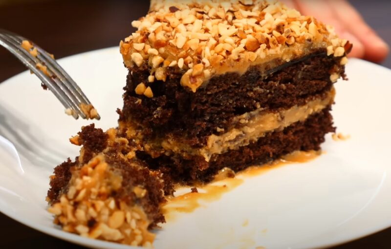 Вкус детства, усиленный в 10 раз: торт "Орешек" с варёной сгущёнкой. Тает во рту, а рецепт проще, чем кажется!