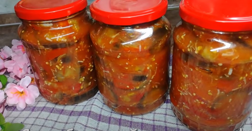 Обалденные баклажаны на зиму быстрый рецепт. Просто попробуйте и вы так будете делать всегда