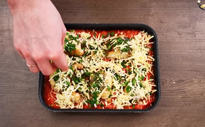 Минтай «по-провансальски», получается очень вкусно. Семье понравилось, попросили готовить так чаще